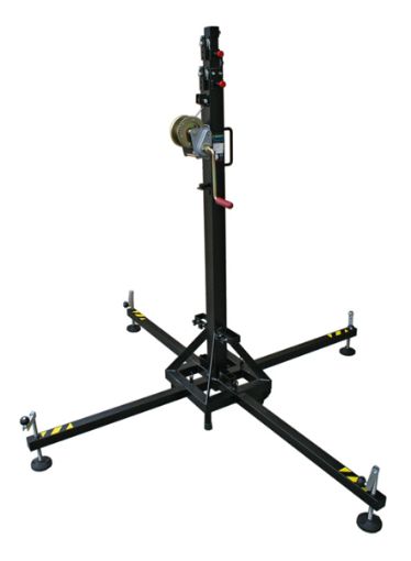 Picture of Telescopic tower with traditional leg system, Meg 150
