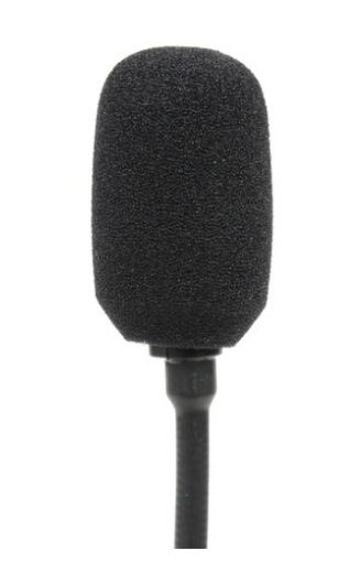 Picture of Black Foam Fluffy Windsock for E-Mic Headset
