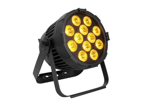 Picture of IP65 Pro Par Light, 12 x 20W RGBWAU LED + WDMX
