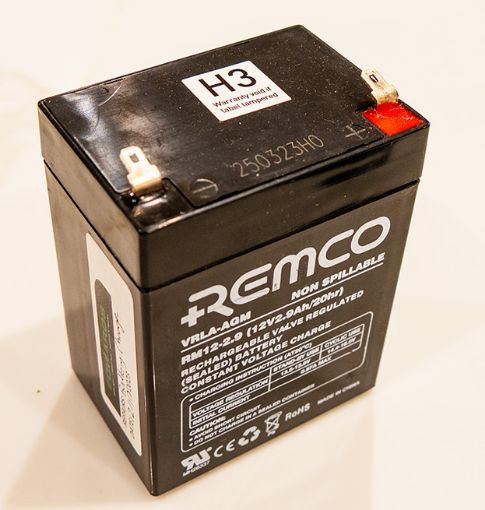 Picture of 12v 2.9ah Rechargeable Battery for Focus 505